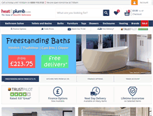 Tablet Screenshot of heatandplumb.com